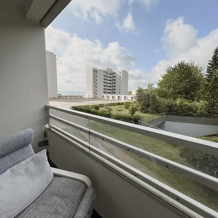 Strandnahe Wohnung Mit Meerblick Sierksdorf Extérieur photo